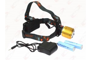   Rechargeable 10000Lm T6 LED Head Lamp Green White Light 4 Hydroponic Room 